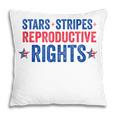 Patriotic 4Th Of July Stars Stripes Reproductive Right V5 Pillow