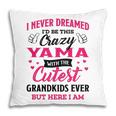 Yama Grandma Gift I Never Dreamed I’D Be This Crazy Yama Pillow