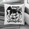 Black Cat Apothecary Cat Witch Pumpkin Halloween Costume V2 Pillow