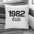 Classic 1982 40Th Birthday 1982 Vintage Black Pillow