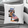 Dachshund Dog Merica 4Th Of July Usa American Flag Men Women Pillow
