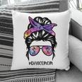 Dance Mom Messy Bun Hair Funny Mothers Day V2 Pillow