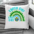 Earth Day Everyday Rainbow Love World Earth Day Anniversary Pillow