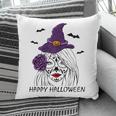 Happy Halloween Catrina Costume For Moms Witch Halloween Pillow