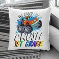 Kids Im Ready To Crush 1St Grade Monster Truck Back To School Pillow