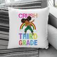 Kids Im Ready To Crush 3Rd Grade Dabbing Black Girl Rainbow Pillow