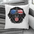 Labrador Retriever Usa American Flag Dog Dad Mom 4Th Of July Pillow