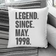 Legend Since May 1998 Birthday Gift For 23 Years Old Man Pillow