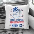 Patriotic 4Th Of July Stars Stripes Reproductive Right Pillow