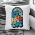 Pro Roe 1973 Pro Choice Womens Rights Retro Vintage Groovy Pillow