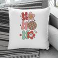 Retro Christmas Ho Ho Ho Vintage Christmas Gifts Pillow