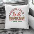 Retro Christmas Rudolph And Co Reindeer Treats Pillow