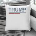 Vintage Retro Style Stripes Trump 2024 Pillow