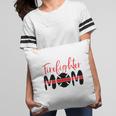 Firefighter Mom Red Decor Black Graphic Meaningful Pillow