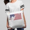 Fourth Of July 4Th American Flag Duck Hunting Geese Dad Usa Pillow
