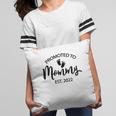 Funny New Mom Saying Mothers Day Promoted To Mommy 2022 Mom Pillow