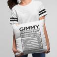 Gimmy Grandma Gift Gimmy Nutritional Facts Pillow