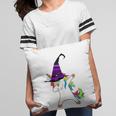 Halloween Dabbing Unicorn Witch Hat Witchcraft Costume Gift Pillow