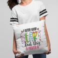 I Gotta Good Heart But This Mouth Sarcastic Funny Quote Pillow
