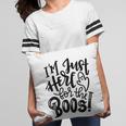 Im Just Here For The Boos Halloween Costume Spooky Season Pillow