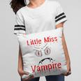 Little Miss Vampire Halloween Costume Girl Funny Girls Scary Pillow