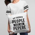 Mens My Favorite People Call Me Pepere Best Pepere Gifts Raglan Baseball Tee Pillow