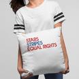 Messy Bun American Flag Pro Choice Star Stripes Equal Right V3 Pillow