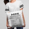 Mimi Grandma Gift Mimi Nutritional Facts Pillow