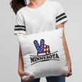 Minnesota Home State Retro Vintage 70S 80S Style Pillow