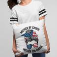 Mother Bychoice Prochoice Messy Bun Us Flag 4Th Of July Pillow