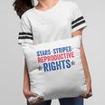 Patriotic 4Th Of July Stars Stripes Reproductive Right V5 Pillow