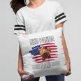 Red Panda Us Flag 4Th Of July Fathers Day Red Panda Dad Pillow
