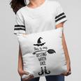 Resting Witch Face Funny Halloween Costume Trick Or Treat Pillow