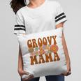Retro Groovy Mama Matching Family 1St Birthday Party Pillow