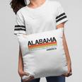 Retro Vintage Stripes Alabama Gift & Souvenir Pillow