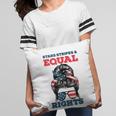 Stars Stripes And Equal Rights 4Th Of July Womens Rights V2 Pillow