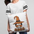 Witchy Mama Halloween Messy Bun Witch Mom Spooky Women V2 Pillow
