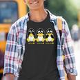 3 Linux Penguins Hörre Sehen Sprechen Kein Win Informatiker Kinder Tshirt