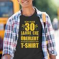 30 Jahreerheiratet Slogan Kinder Tshirt