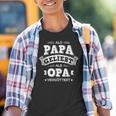 Als Papa Geliebt Als Opaergöttert Lieblingpapa Kinder Tshirt