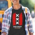 Amsterdam Netherlands Dutch Vintage Kinder Tshirt