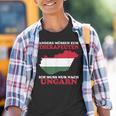Andere Muss Zum Therapeuten Ich Muss Nur Nach Hungary Kinder Tshirt