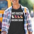 Anti Rassism Unicorn Squad No Racism Anti-Racism Kinder Tshirt