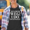 Aus Dem Weg Udo Im Einsatz Kinder Tshirt