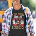 Austria Vienna Flag Costumes Kinder Tshirt