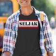 Balkan Jugo Jugoslawien Spruch Seljak Kinder Tshirt