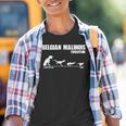 Belgian Malinois Evolution Maligator Maliraptor Kinder Tshirt