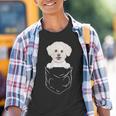 Bichons Frisés Avec Inscription Dog In Pocket Youth T-shirt