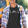Bicycle Heartbeat Bike Driver Kinder Tshirt