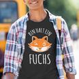 Bin Halt Ein Fuchs Clever Foxes Forester Hunter Kinder Tshirt